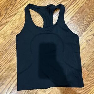 Lululemon Black Racerback Tank Top